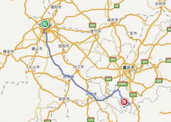 成都自駕至四面山