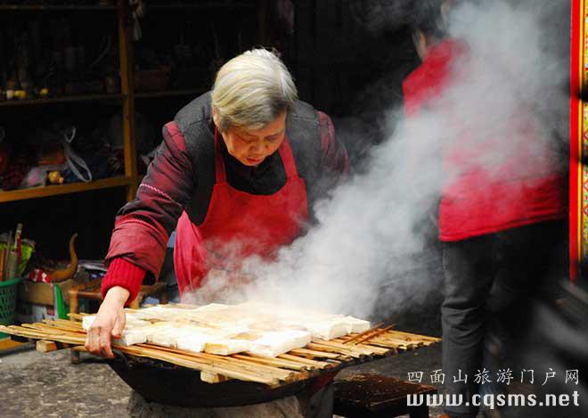 中山古鎮(zhèn)特產(chǎn) 煙熏豆腐